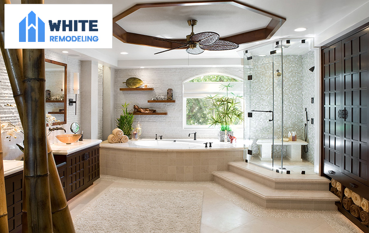 Luxury Bathroom Design with Organic Elements