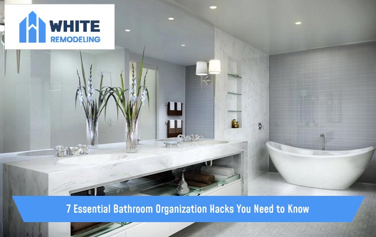 Maximizing bathroom storage space hacks